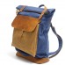 Men's Outdoor Sports Backpack Vintage Waterproof Canvas Hiking Travel Backpack Laptop Bag
