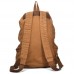 Leisure Waterproof Laptop Daily Bag Large Capacity Waxed Canvas Backpack