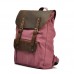 Men's Rucksack Casual Canvas Backpack Large Capacity Hiking Backpack Outdoor Travel Hiking Bag