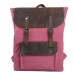 Men's Rucksack Casual Canvas Backpack Large Capacity Hiking Backpack Outdoor Travel Hiking Bag
