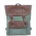 Men's Rucksack Casual Canvas Backpack Large Capacity Hiking Backpack Outdoor Travel Hiking Bag
