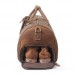 European and American Retro Crazy Horseskin Travel Bag, Portable Fitness Luggage Bag, Real Leather Shoe Position Messenger Bag European and American Retro Crazy Horseskin Travel Bag, Portable Fitness Luggage Bag, Real Leather Shoe Position Messenger Bag