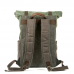 Vintage Wax Canvas Backpack Men's Large Capacity Rucksack Outdoor Hiking Travel Mountaineering Bag