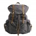 Casual Backpack Outdoor Retro Mountaineering Backpack Notebook Bag Student Schoolbag Canvas Large Capacity Backpack
