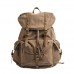 Casual Backpack Outdoor Retro Mountaineering Backpack Notebook Bag Student Schoolbag Canvas Large Capacity Backpack