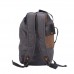 Vintage Canvas Bucket-shaped Rucksack with Crazy Horse Leather Trim, a Spacious Men Outdoor Camping and Travel Rucksack Vintage Canvas Bucket-shaped Rucksack with Crazy Horse Leather Trim, a Spacious Men Outdoor Camping and Travel Rucksack