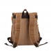 Vintage Oil Wax Canvas Backpack Outdoor Large Capacity Travel Bag Leisure 16 Inch Computer Bag Student School Bag