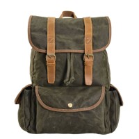 Outdoor Travel Canvas Bag Batik Canvas Waterproof Hiking Travel Rucksack Large Capacity Multifunctional Hiking Sports Bag