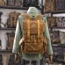 Outdoor Travel Canvas Bag Batik Canvas Waterproof Hiking Travel Rucksack Large Capacity Multifunctional Hiking Sports Bag