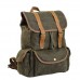 Outdoor Travel Canvas Bag Batik Canvas Waterproof Hiking Travel Rucksack Large Capacity Multifunctional Hiking Sports Bag