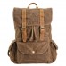 Outdoor Travel Canvas Bag Batik Canvas Waterproof Hiking Travel Rucksack Large Capacity Multifunctional Hiking Sports Bag