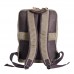 Outdoor Travel Hiking Backpack Casual Fashion Men's Bag Batik Canvas Cowhide Backpack Retro Trend Casual Backpacks