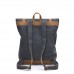 Hot Sale Vintage Roll‑Top Canvas Backpack Crazy Horse Leather Trim Large Capacity Travel Laptop Rucksack for Men Women Hot Sale Vintage Roll‑Top Canvas Backpack Crazy Horse Leather Trim Large Capacity Travel Laptop Rucksack for Men Women