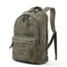 Retro Waterproof Canvas Rucksack Large Capacity Hiking Backpack Men's Outdoor Durable Backpack