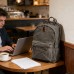 Retro Waterproof Canvas Rucksack Large Capacity Hiking Backpack Men's Outdoor Durable Backpack