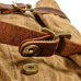 Retro Wax Canvas Backpack Men's Outdoor Travel Mountaineering Bag Rider Biker Backpack Waterproof Breathable Men's Travel Bag