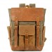 Outdoor Waterproof Hiking Rucksack Retro Batik Canvas Rucksack Stylish High-Capacity Unisex Backpack