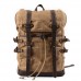Vintage Canvas Backpack Casual Men's Rucksack Waterproof Outdoor Travel Hiking Backpacks