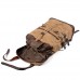 Vintage Canvas Backpack Casual Men's Rucksack Waterproof Outdoor Travel Hiking Backpacks