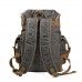 Retro Batik Canvas Rucksack High-Quality Large Capacity Travel & Hiking Bag Men's Hiking Backpack