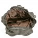 Men's Canvas Leather Rucksack Outdoor Sports Travel Backpack Waterproof Canvas Hiking Backpack
