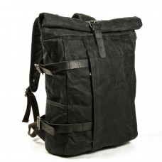 Large Capacity Waxed Canvas Backpack Multifunctional Anti-theft Rucksack Laptop Bag Outdoor Hiking Anti-splash Water Travel Bag